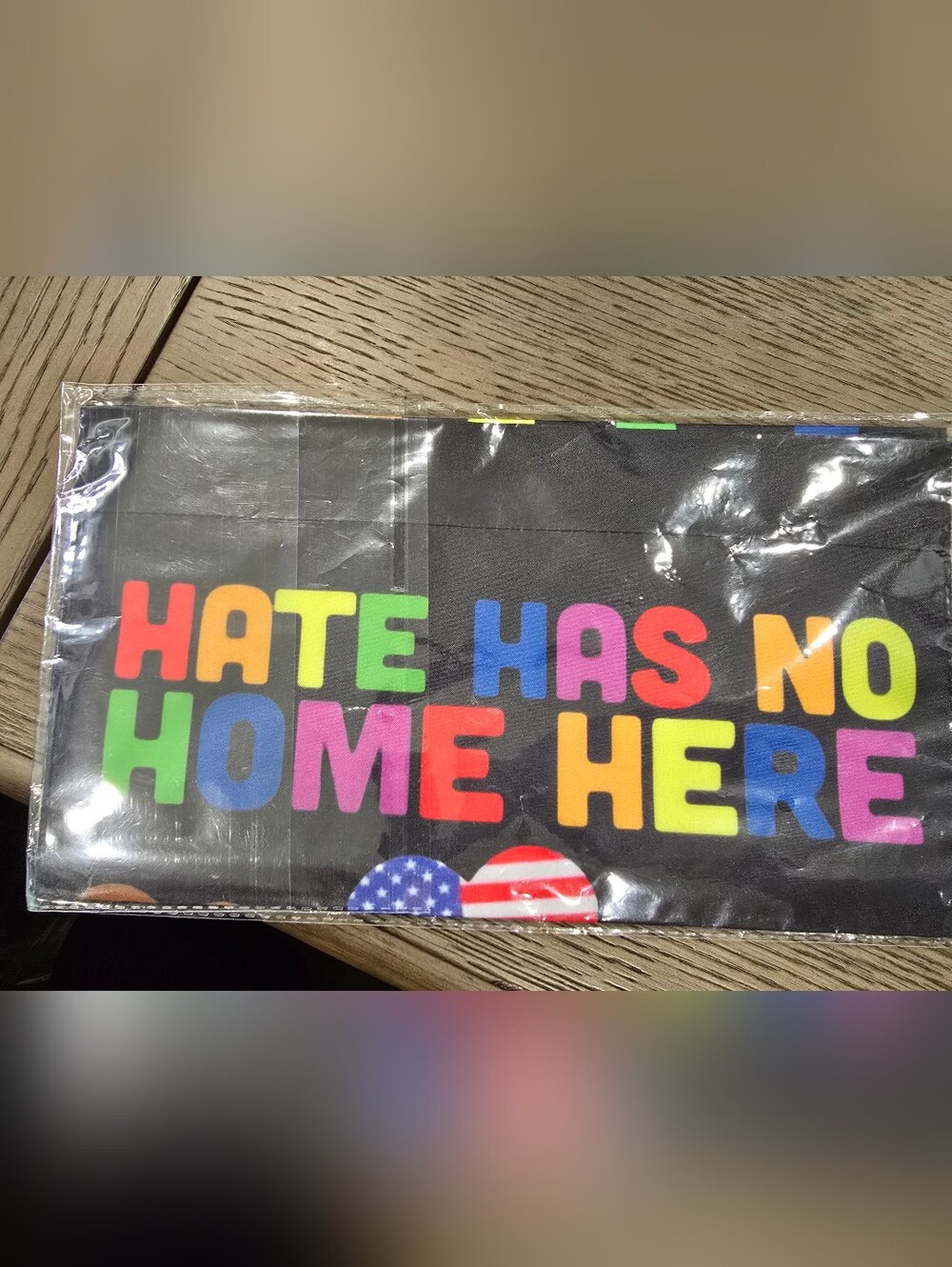 Garden Flag Hate Has No Home Here Pride Rainbow LGBTQ